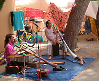 Música en directo al aire libre en Es Canar