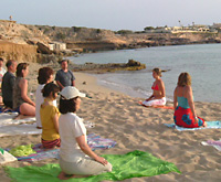 Pilates en Cala Vedella