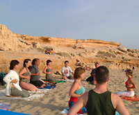 Pilates en Cala Vedella